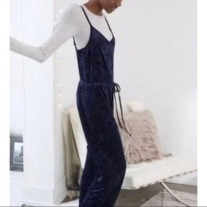Aerie Velvet Jumpsuit